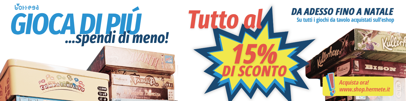 Sconto giochi da tavolo